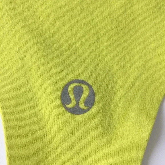 Lululemon Reversible neon yellow green racerback tank top size medium - Picture 7 of 17
